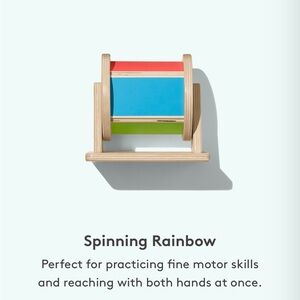 Lovevery Spinning Rainbow Months 5-6 The Senser Play Kit